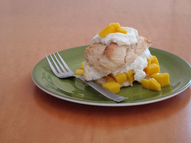 Mango Shortcakes with 1800 Coconut Tequila Whipped Cream - perfect for summer BBQs!