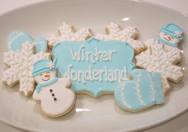 Winter Wonderland Decorated Cookies